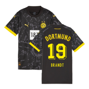 2023-2024 Borussia Dortmund Away Shirt (Ladies) (Brandt 19)