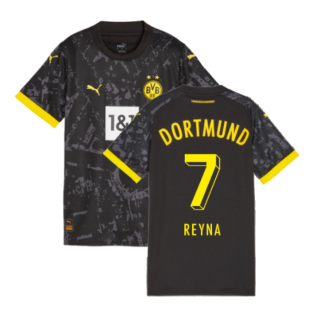 2023-2024 Borussia Dortmund Away Shirt (Ladies) (Reyna 7)