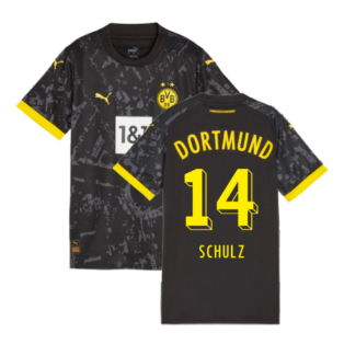 2023-2024 Borussia Dortmund Away Shirt (Ladies) (Schulz 14)