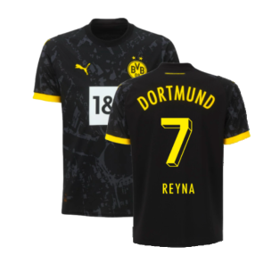 2023-2024 Borussia Dortmund Away Shirt (Reyna 7)