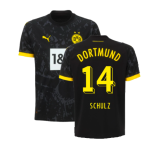 2023-2024 Borussia Dortmund Away Shirt (Schulz 14)