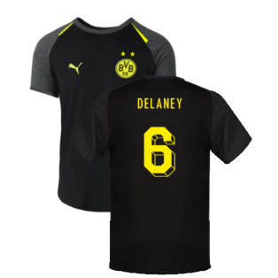 2023-2024 Borussia Dortmund Casuals Tee (Black) (Delaney 6)