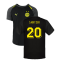 2023-2024 Borussia Dortmund Casuals Tee (Black) (Sabitzer 20)