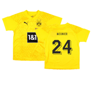 2023-2024 Borussia Dortmund Training Jersey (Yellow) - Kids (Meunier 24)