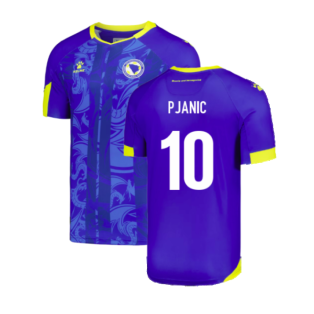 2023-2024 Bosnia & Herzegovina Home Shirt (Pjanic 10)