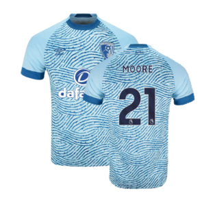 2023-2024 Bournemouth Away Shirt (MOORE 21)