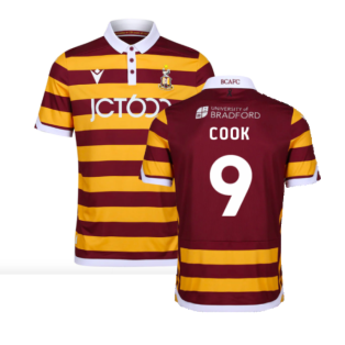 2023-2024 Bradford City Home Shirt (Cook 9)