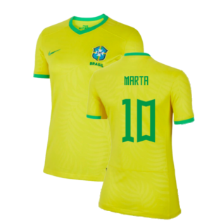 2023-2024 Brazil WWC Home Shirt (Ladies) (Marta 10)
