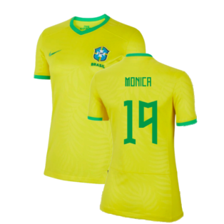 2023-2024 Brazil WWC Home Shirt (Ladies) (Monica 19)