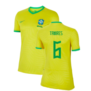 2023-2024 Brazil WWC Home Shirt (Ladies) (Tamires 6)