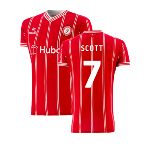 2023-2024 Bristol City Home Shirt (SCOTT 7)
