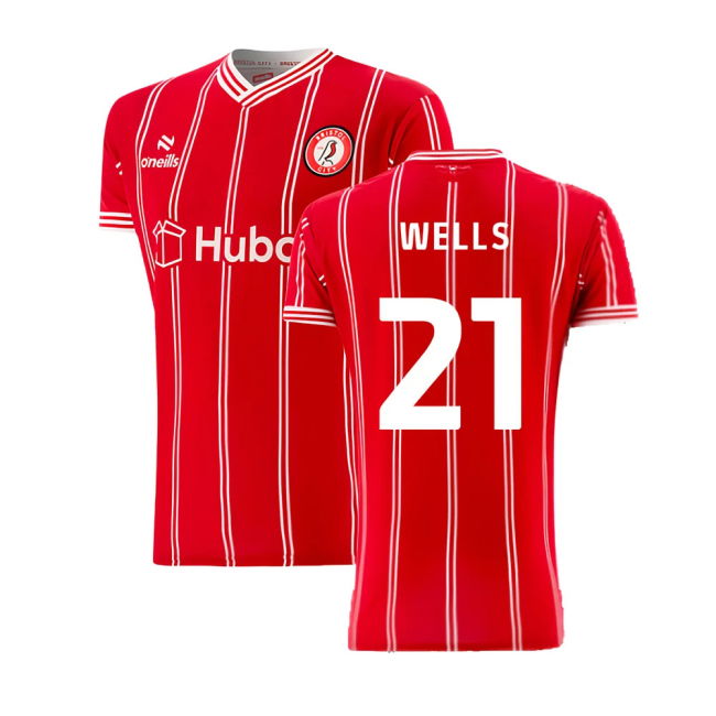 2023-2024 Bristol City Home Shirt (WELLS 21)