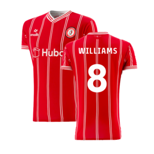 2023-2024 Bristol City Home Shirt (WILLIAMS 8)