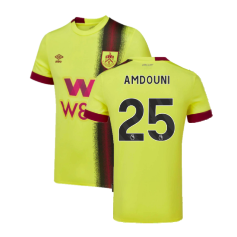 2023-2024 Burnley Away Shirt (Amdouni 25)