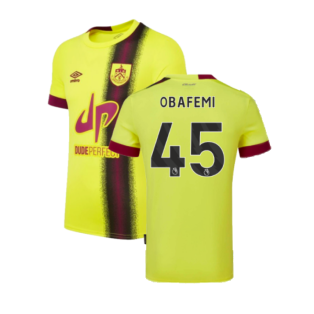 2023-2024 Burnley Away Shirt (Kids) (OBAFEMI 45)