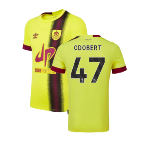 2023-2024 Burnley Away Shirt (Kids) (Odobert 47)