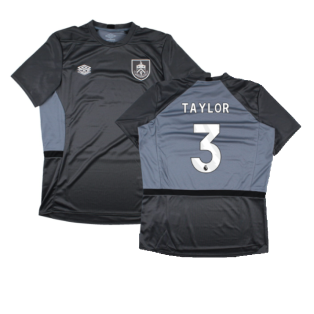 2023-2024 Burnley Training Jersey (Carbon) (TAYLOR 3)