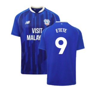 2023-2024 Cardiff City Home Shirt (Etete 9)