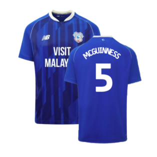 2023-2024 Cardiff City Home Shirt (McGuinness 5)