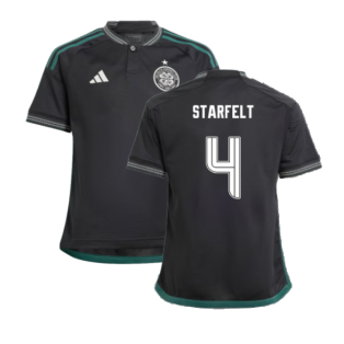 2023-2024 Celtic Away Shirt (Kids) (Starfelt 4)