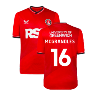 2023-2024 Charlton Athletic Home Shirt (Kids) (McGrandles 16)