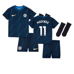 2023-2024 Chelsea Away Baby Kit (MADUEKE 11)