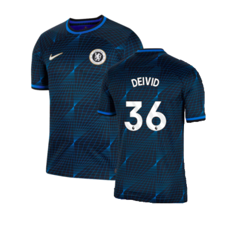 2023-2024 Chelsea Away Football Shirt (Deivid 36)