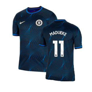 2023-2024 Chelsea Away Football Shirt (MADUEKE 11)