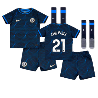 2023-2024 Chelsea Away Mini Kit (CHILWELL 21)