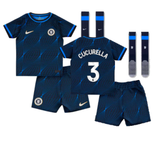 2023-2024 Chelsea Away Mini Kit (Cucurella 3)