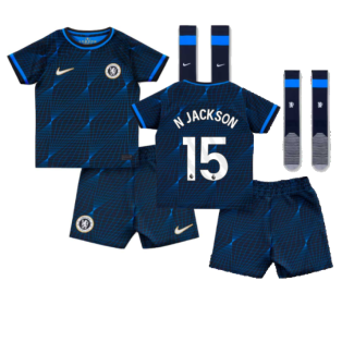 2023-2024 Chelsea Away Mini Kit (N Jackson 15)