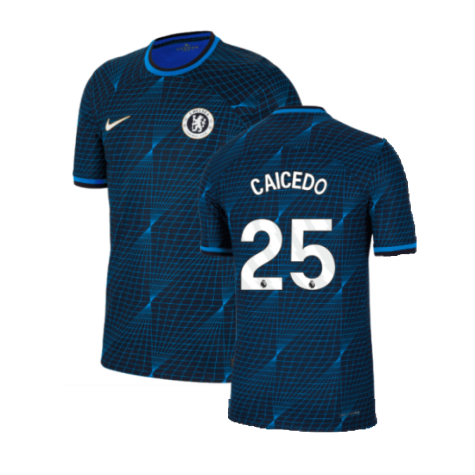 2023-2024 Chelsea Away Shirt (Caicedo 25)