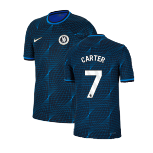 2023-2024 Chelsea Away Shirt (Carter 7)