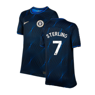 2023-2024 Chelsea Away Shirt (Kids) (STERLING 7)