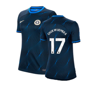 2023-2024 Chelsea Away Shirt (Womens) (Chukwuemeka 17)