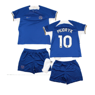 2023-2024 Chelsea Home Little Boys Mini Kit (MUDRYK 10)