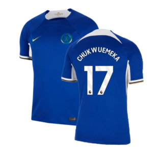 2023-2024 Chelsea Home Shirt (Chukwuemeka 17)