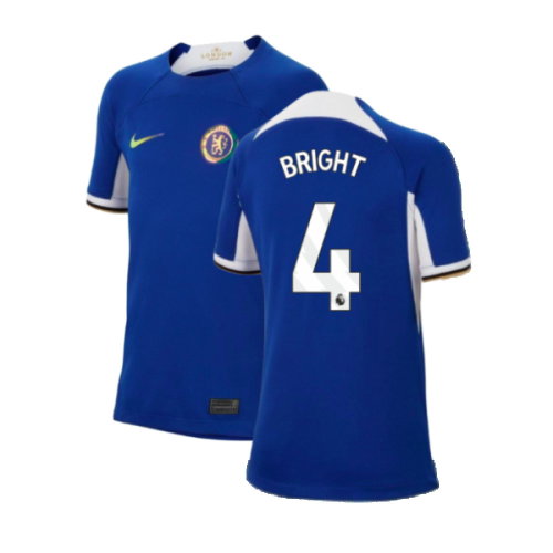 2023-2024 Chelsea Home Shirt (Kids) (Bright 4) 2023-2024 Chelsea Home Shirt (Kids) (Bright 4)