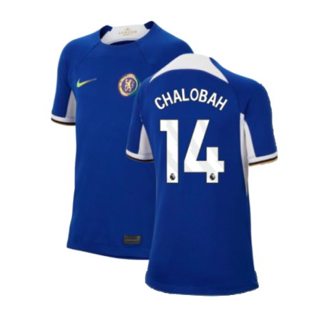 2023-2024 Chelsea Home Shirt (Kids) (Chalobah 14)