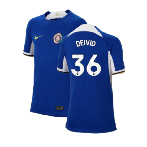2023-2024 Chelsea Home Shirt (Kids) (Deivid 36)