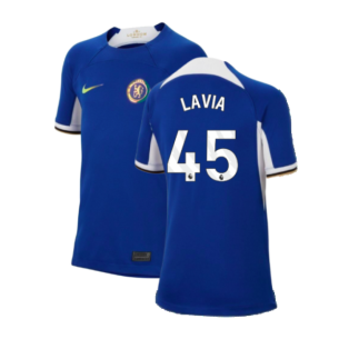 2023-2024 Chelsea Home Shirt (Kids) (Lavia 45)