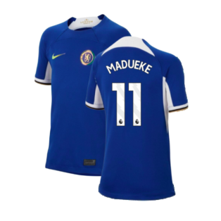 2023-2024 Chelsea Home Shirt (Kids) (MADUEKE 11)