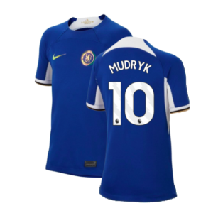 2023-2024 Chelsea Home Shirt (Kids) (MUDRYK 10)