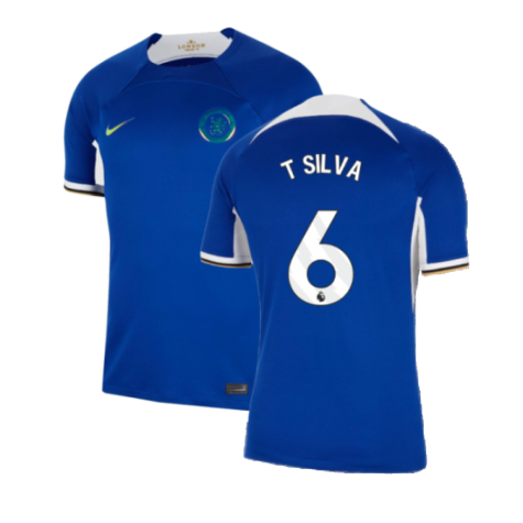 2023-2024 Chelsea Home Shirt (T SILVA 6)