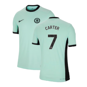 2023-2024 Chelsea Third Authentic Shirt (Carter 7)