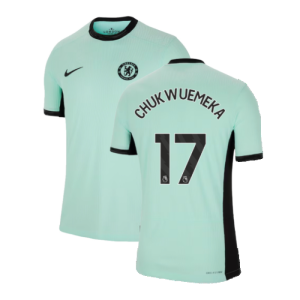 2023-2024 Chelsea Third Authentic Shirt (Chukwuemeka 17)