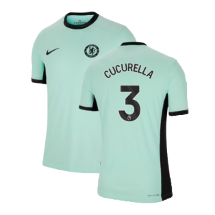 2023-2024 Chelsea Third Authentic Shirt (Cucurella 3)