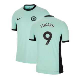 2023-2024 Chelsea Third Authentic Shirt (LUKAKU 9)
