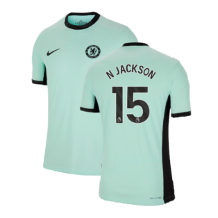 2023-2024 Chelsea Third Authentic Shirt (N Jackson 15)