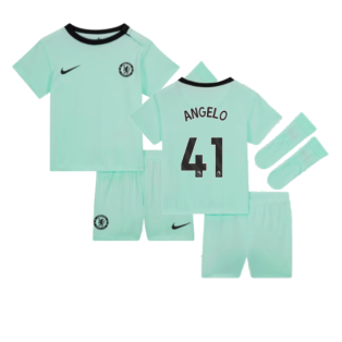 2023-2024 Chelsea Third Baby Kit (Angelo 41)